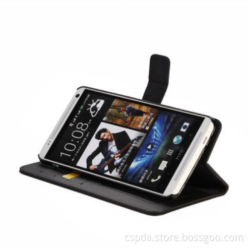 PU wallet case for HTC one max